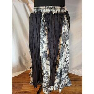 El Rodeo Patchwork Boho Cotton Midi Skirt